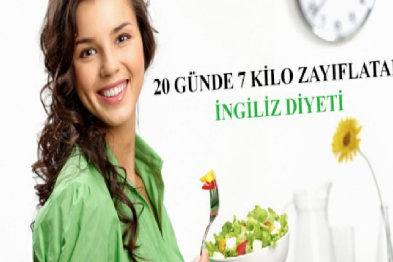 20 günlük İngiliz diyeti ile 7 kilo zayıflama listesi! İngiltere diyeti nasıl yapılır?