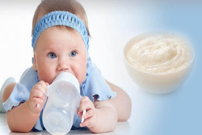 Bebekler için kolay pirinç unlu mama tarifi