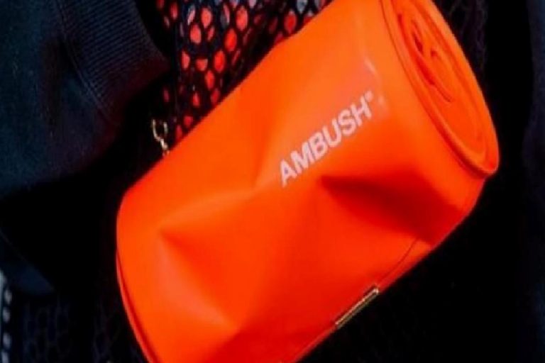 Japonya markası Ambush’dan kola tenekelerinden çanta