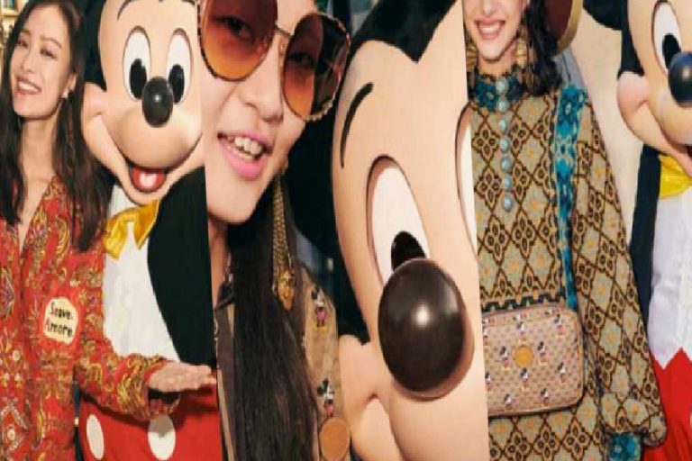 Mickie Mouse’nin marjinal tarzı 2020’de Gucci markası parçalarda!