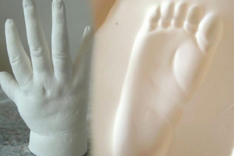Bebeklerde el ve ayak izi heykeli nasıl yapılır?