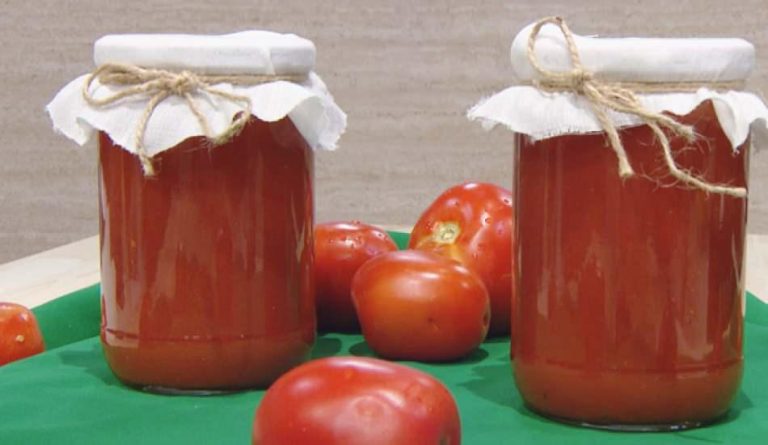 Evde domates konservesi nasıl yapılır? Domates sos konservesi yapmanın en kolay yolu