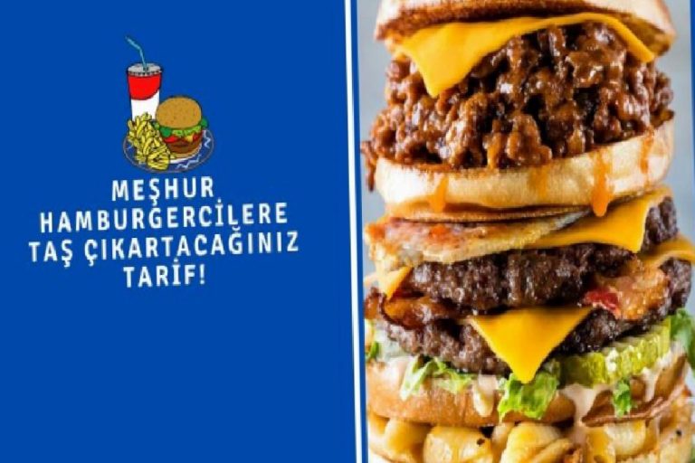 Obur hamburger nedir ve içerisinde ne var? Obur hamburger evde yapılışı