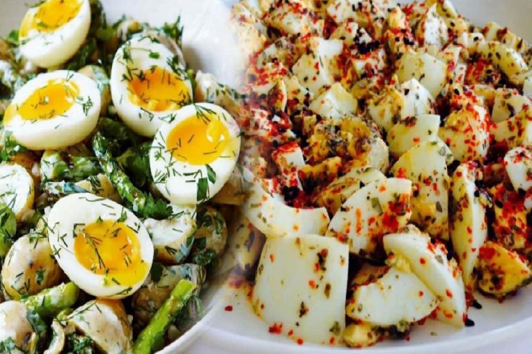 Yumurta salatası nasıl yapılır? Bol vitaminli yumurta salatası tarifi